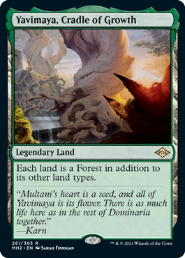Yavimaya, Cradle of Growth Modern Horizons II